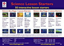 Science Lesson Starters software
